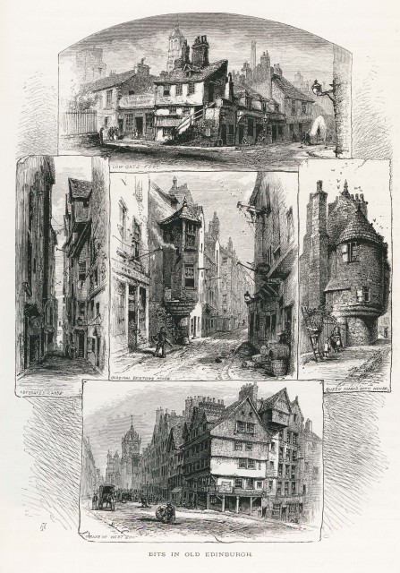 Bits of old Edinburgh - Picturesque Europe