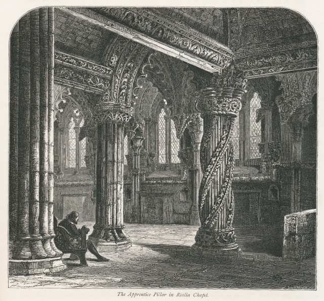 Apprentice Pillar, Roslin Chapel